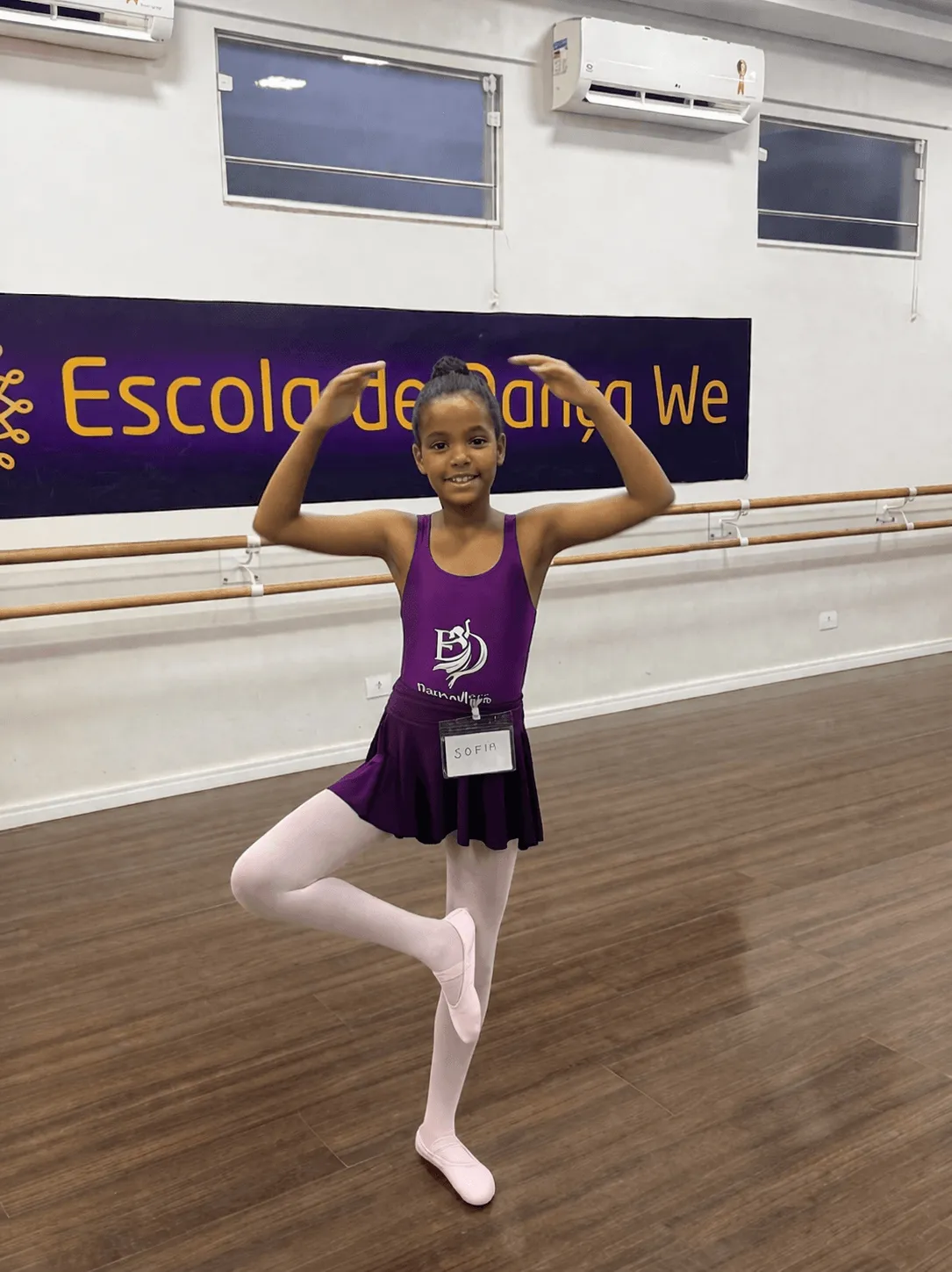 Aluna do Empodera Dança